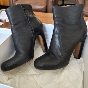 Maison Martin Margiela heeled Black Ankle Boots